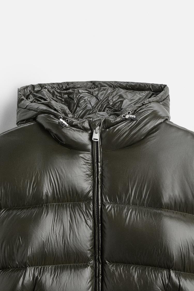Luxeraum.de Puffer Jackets Puffjacke – Isolierender Materialmix – Gesteppte Silhouette mit Kapuze – Herren