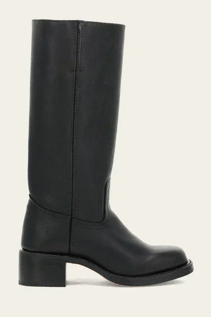 Luxeraum.de Boots Robuster Winterstiefel – Klassische Silhouette – Hacke – Damen