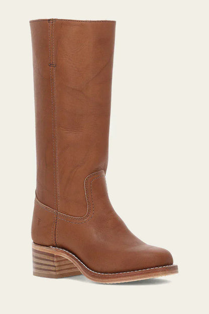Luxeraum.de Boots Robuster Winterstiefel – Klassische Silhouette – Hacke – Damen