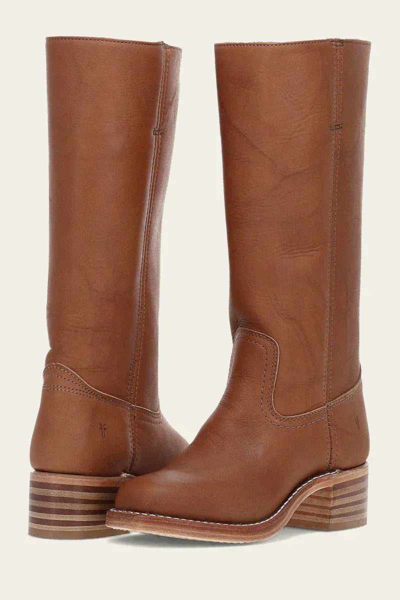 Luxeraum.de Boots Kastanienbraun / 35 Robuster Winterstiefel – Klassische Silhouette – Hacke – Damen