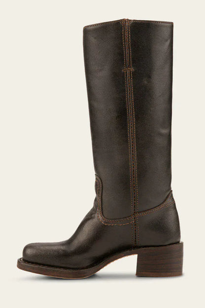 Luxeraum.de Boots Robuster Winterstiefel – Klassische Silhouette – Hacke – Damen