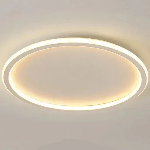 Luxeraum.de Ceiling Light Fixtures 20cm Weiß / Naturweiß (kein RC) Skandinavische LED Deckenleuchte – Modern, dimmbar & stilvoll für Wohnzimmer, Esszimmer & Flur