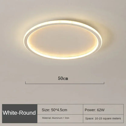 Luxeraum.de Ceiling Light Fixtures Skandinavische LED Deckenleuchte – Modern, dimmbar & stilvoll für Wohnzimmer, Esszimmer & Flur