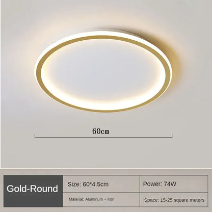 Luxeraum.de Ceiling Light Fixtures Skandinavische LED Deckenleuchte – Modern, dimmbar & stilvoll für Wohnzimmer, Esszimmer & Flur