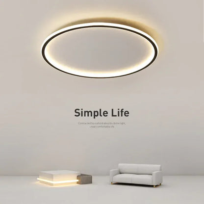 Luxeraum.de Ceiling Light Fixtures Skandinavische LED Deckenleuchte – Modern, dimmbar & stilvoll für Wohnzimmer, Esszimmer & Flur