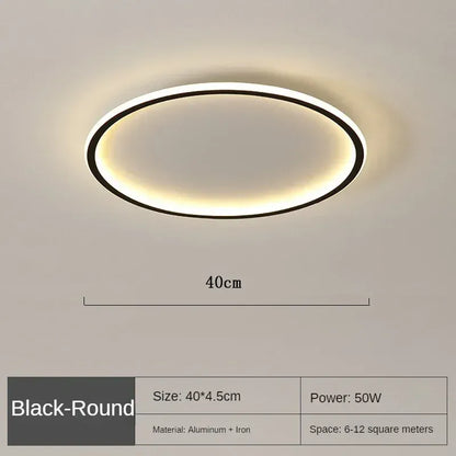 Luxeraum.de Ceiling Light Fixtures Skandinavische LED Deckenleuchte – Modern, dimmbar & stilvoll für Wohnzimmer, Esszimmer & Flur