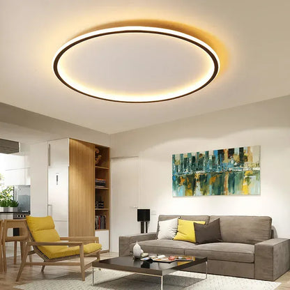 Luxeraum.de Ceiling Light Fixtures Skandinavische LED Deckenleuchte – Modern, dimmbar & stilvoll für Wohnzimmer, Esszimmer & Flur