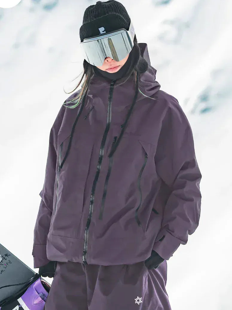 Luxeraum.de Sport Jackets Ski-Jacke – technischer Materialmix – isolierende Verarbeitung – Damen