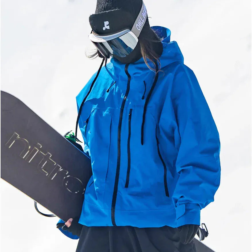 Luxeraum.de Sport Jackets Ski-Jacke – technischer Materialmix – isolierende Verarbeitung – Damen