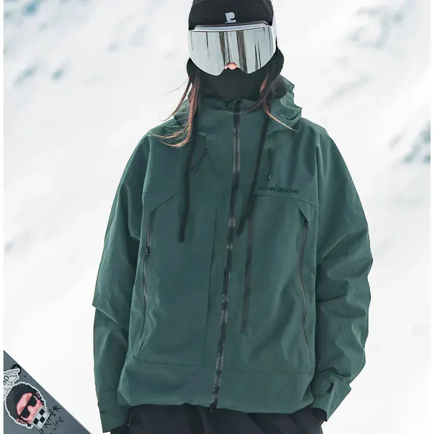 Luxeraum.de Sport Jackets Ski-Jacke – technischer Materialmix – isolierende Verarbeitung – Damen