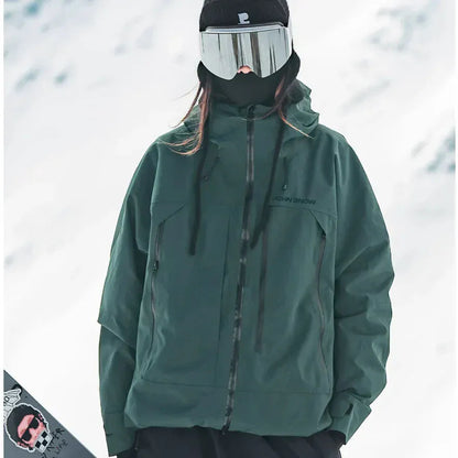Luxeraum.de Sport Jackets Ski-Jacke – technischer Materialmix – isolierende Verarbeitung – Damen