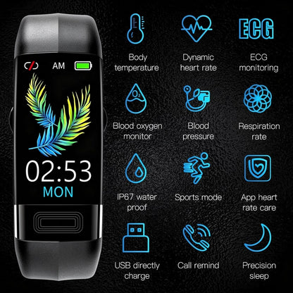 Luxeraum.de Fitness & Health Smartwatch mit EKG, Herzfrequenz, Blutdruck & Schlaftracking für Damen und Herren | Fitness Tracker | Vitaro