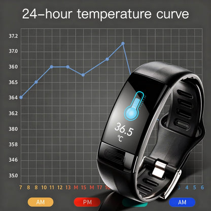 Luxeraum.de Fitness & Health Smartwatch mit EKG, Herzfrequenz, Blutdruck & Schlaftracking für Damen und Herren | Fitness Tracker | Vitaro