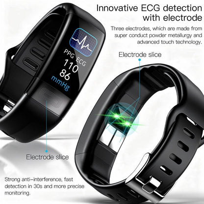 Luxeraum.de Fitness & Health Smartwatch mit EKG, Herzfrequenz, Blutdruck & Schlaftracking für Damen und Herren | Fitness Tracker | Vitaro
