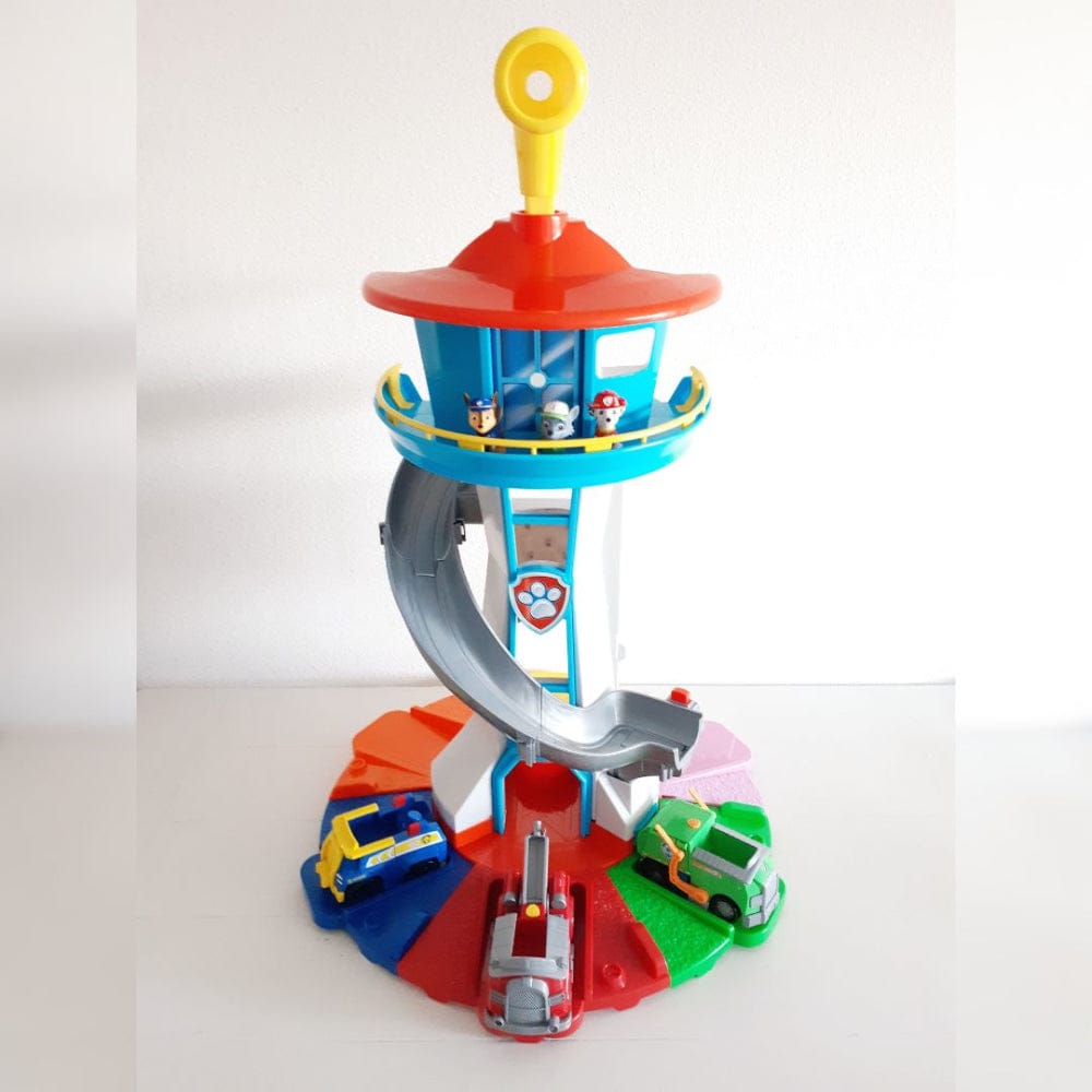 Luxeraum.de Children Activities Spielzeugautoset mit Rutsche und Aussichtsturm