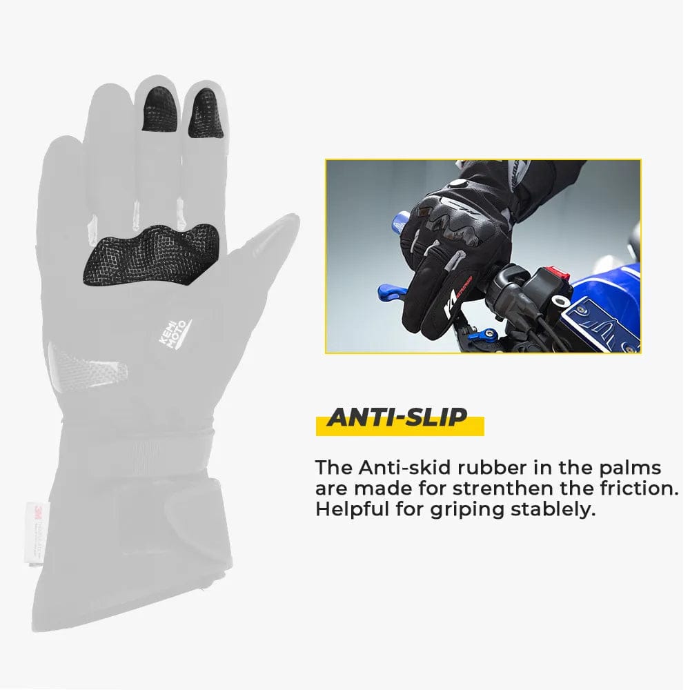 Luxeraum.de Gloves & Mittens Thermohandschuhe – Materialmix – Elektrisch beheizt & Wasserdicht – Unisex