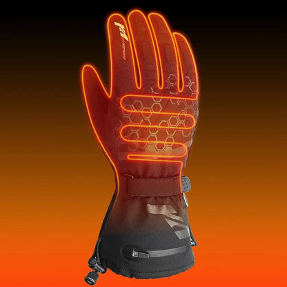 Luxeraum.de Gloves & Mittens Thermohandschuhe – Materialmix – Elektrisch beheizt & Wasserdicht – Unisex