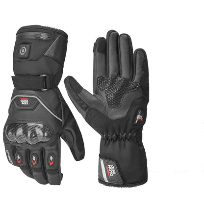 Luxeraum.de Gloves & Mittens Schwarz 3 (für Motorrad) / M Thermohandschuhe – Materialmix – Elektrisch beheizt & Wasserdicht – Unisex