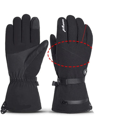 Luxeraum.de Gloves & Mittens Thermohandschuhe – Materialmix – Elektrisch beheizt & Wasserdicht – Unisex