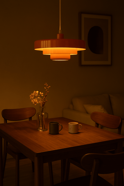 Luxeraum.de Ceiling Light Fixtures Vintage LED Hängeleuchte – Retro Design - Metall –  Ø 28 cm – Küche, Esszimmer & Wohnzimmer