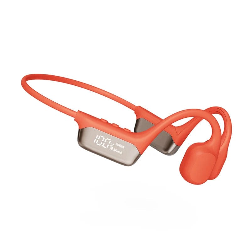 Luxeraum.de Winners 22 juli Rot Wasserdichte Knochenschall-Schwimmkopfhörer – Bluetooth 5.4 MP3-Headset (32GB)