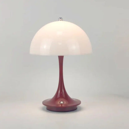 Luxeraum.de Table Lamps Wiederaufladbare LED Pilz Tischlampe - 3 Farbmodi - Dimmfunktion - Portabel - Modern