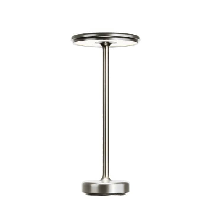 Luxeraum.de Table Lamps Silber Wiederaufladbare LED Tischlampe - Touch Dimmfunktion - Kabelloses - Modernes Design