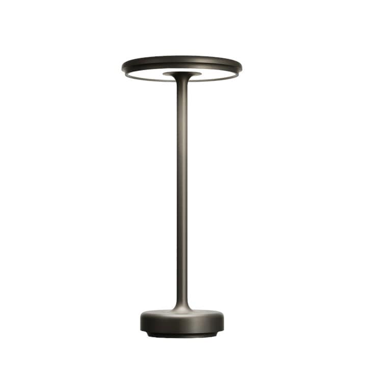 Luxeraum.de Table Lamps Schwarz Wiederaufladbare LED Tischlampe - Touch Dimmfunktion - Kabelloses - Modernes Design