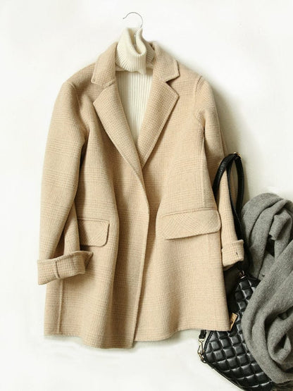 Luxeraum.de Braun / S Winterjacke Damen – Klassisch, warm & elegant für kalte Tage