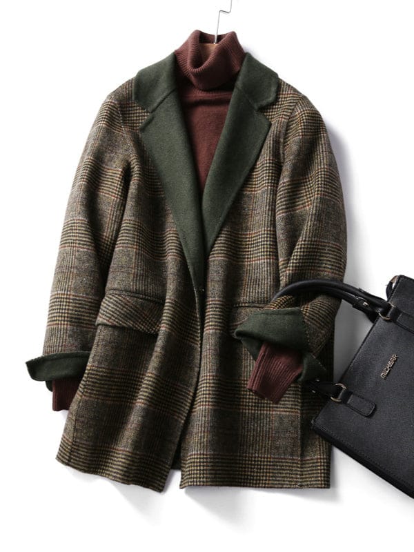 Luxeraum.de Grün / S Winterjacke Damen – Klassisch, warm & elegant für kalte Tage