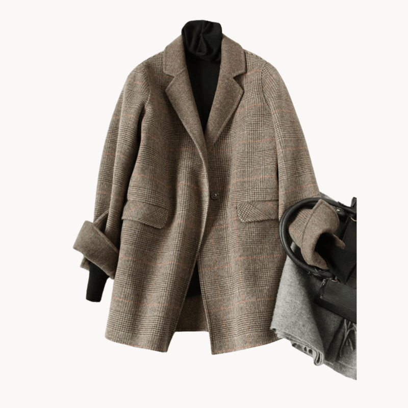 Luxeraum.de Beige / S Winterjacke Damen – Klassisch, warm & elegant für kalte Tage