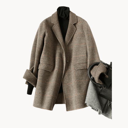 Luxeraum.de Beige / S Winterjacke Damen – Klassisch, warm & elegant für kalte Tage