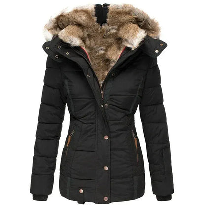 Luxeraum.de Steppjacke Schwarz / S Winterjacke Damen – Stilvoll & warm, hochwertiges Design