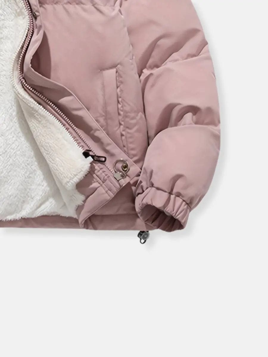 Luxeraum.de Steppjacke Winterjacke Damen warm – Hochwertige Chloé Jacke mit Reißverschluss