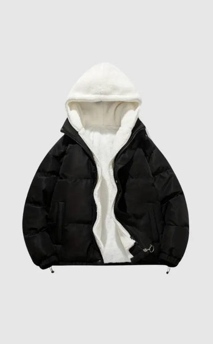 Luxeraum.de Steppjacke Schwarz / M Winterjacke Damen warm – Hochwertige Chloé Jacke mit Reißverschluss