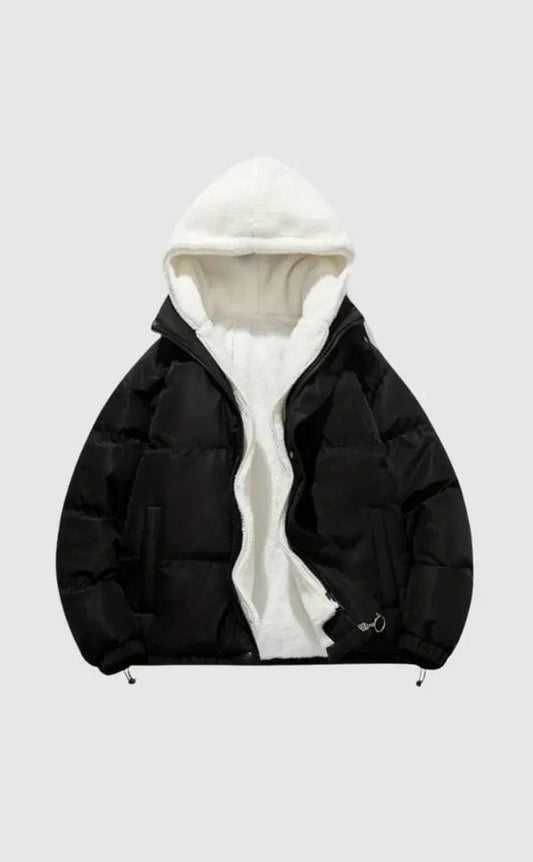 Luxeraum.de Steppjacke Schwarz / M Winterjacke Damen warm – Hochwertige Chloé Jacke mit Reißverschluss