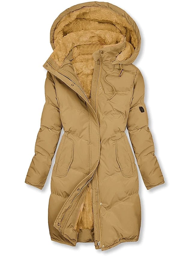 Luxeraum.de AW - Womens - Jackets & Coats Gelb / S Winterjacke Damen – Warm, Isoliert, Hochwertig, Luxuriöses Design