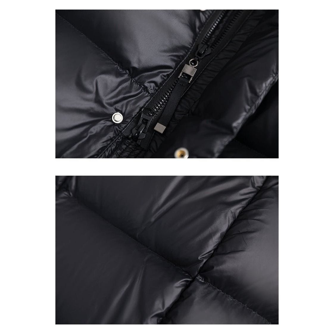 Luxeraum.de Puffer Jackets Winterjacke – Daunenfüllung – Gesteppte Konstruktion mit hohem Kragen – Damen