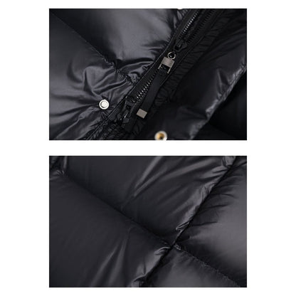 Luxeraum.de Puffer Jackets Winterjacke – Daunenfüllung – Gesteppte Konstruktion mit hohem Kragen – Damen