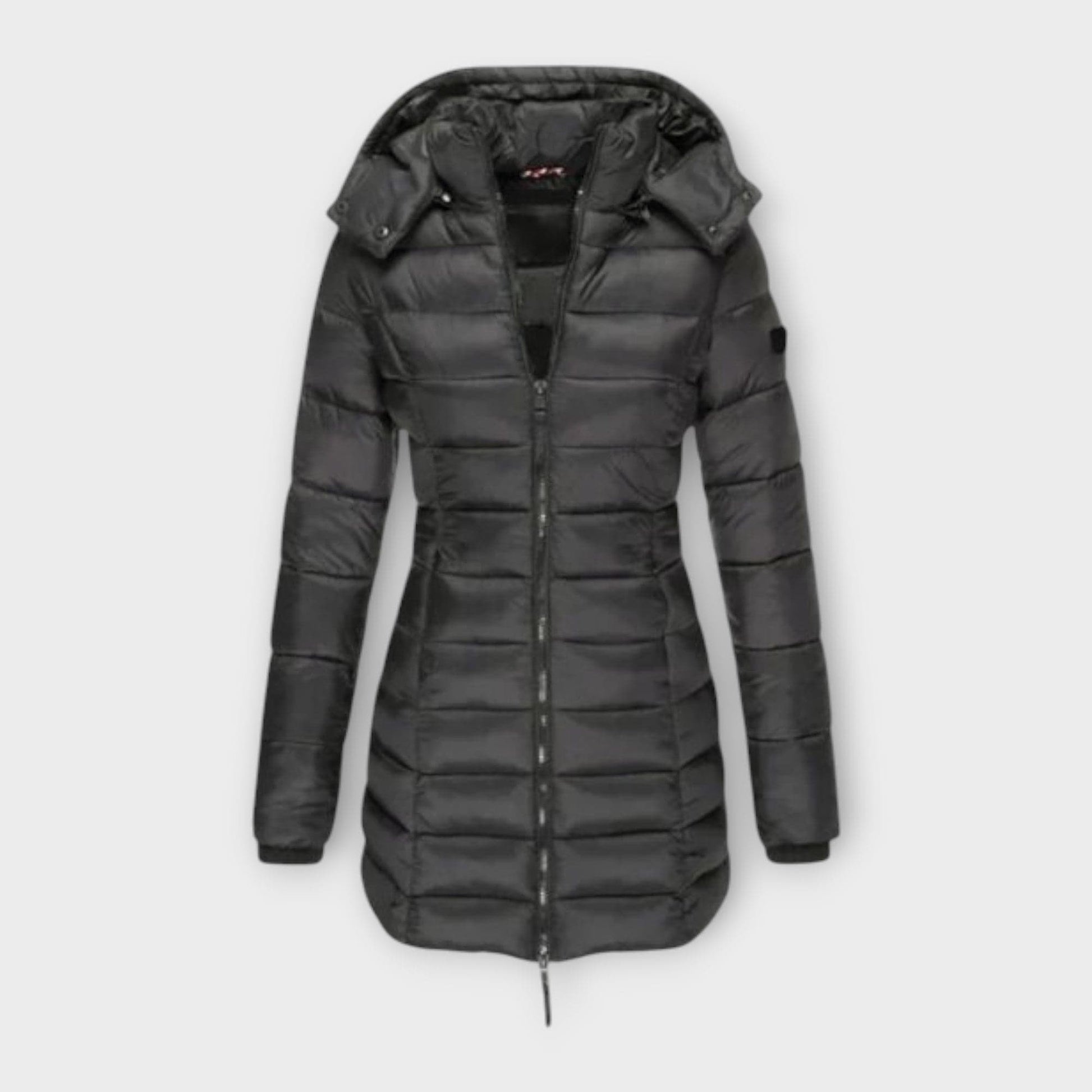 Luxeraum.de Schwarz / S Wintermantel Damen – Eleganter, isolierender und warmer Mantel