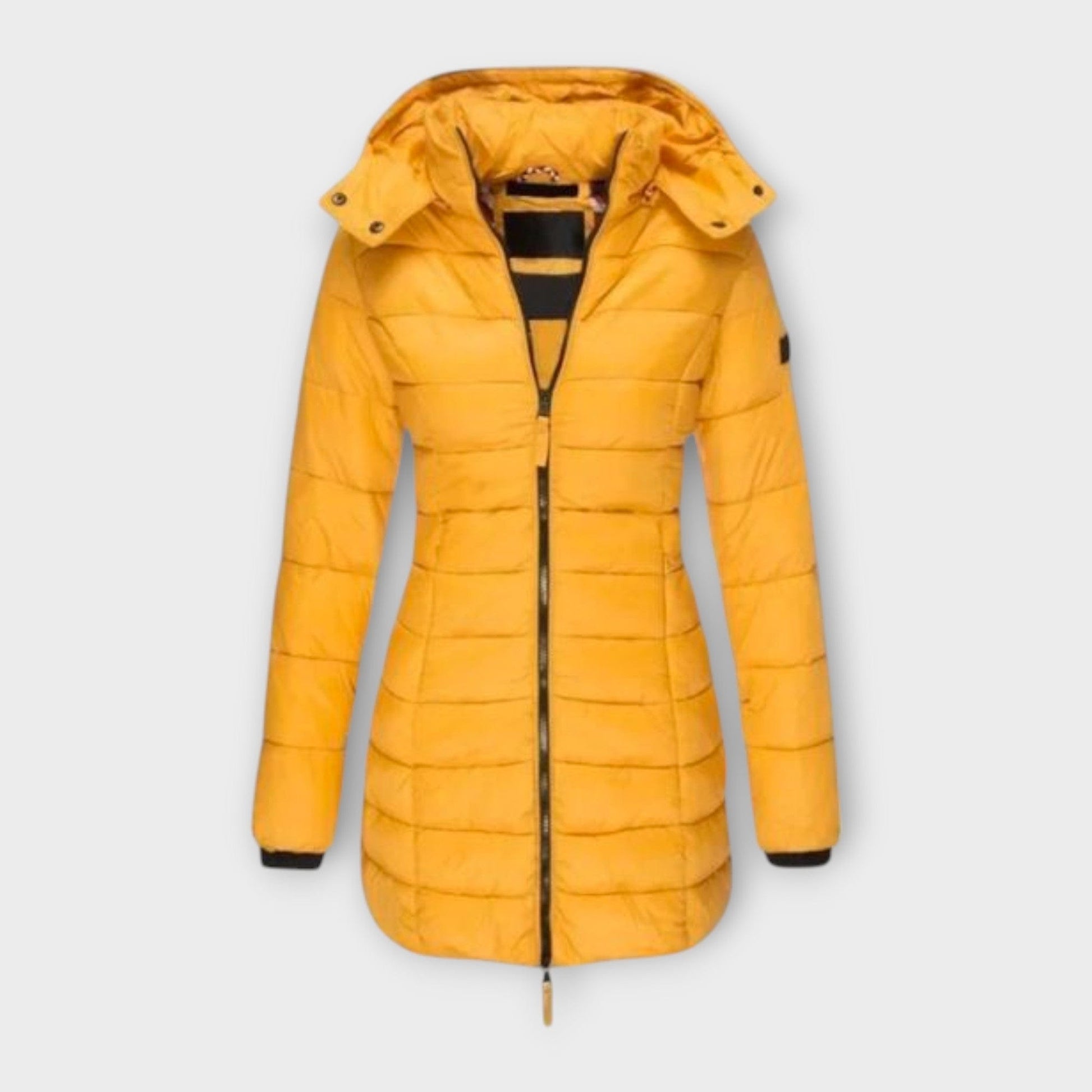 Luxeraum.de Gelb / S Wintermantel Damen – Eleganter, isolierender und warmer Mantel
