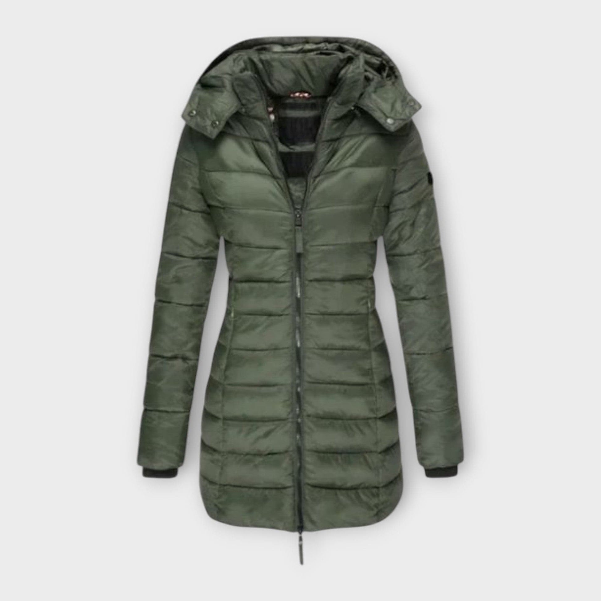 Luxeraum.de Grün / S Wintermantel Damen – Eleganter, isolierender und warmer Mantel