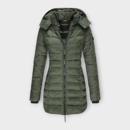 Luxeraum.de Grün / S Wintermantel Damen – Eleganter, isolierender und warmer Mantel