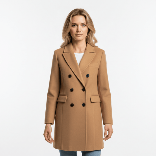 Luxeraum.de Coats & Jackets Wintermantel Damen lang – warm, elegant und hochwertig