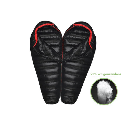 Luxeraum.de Sleeping Bags Winterschlafsack – Daunenfüllung – Koppelbares Design – Unisex