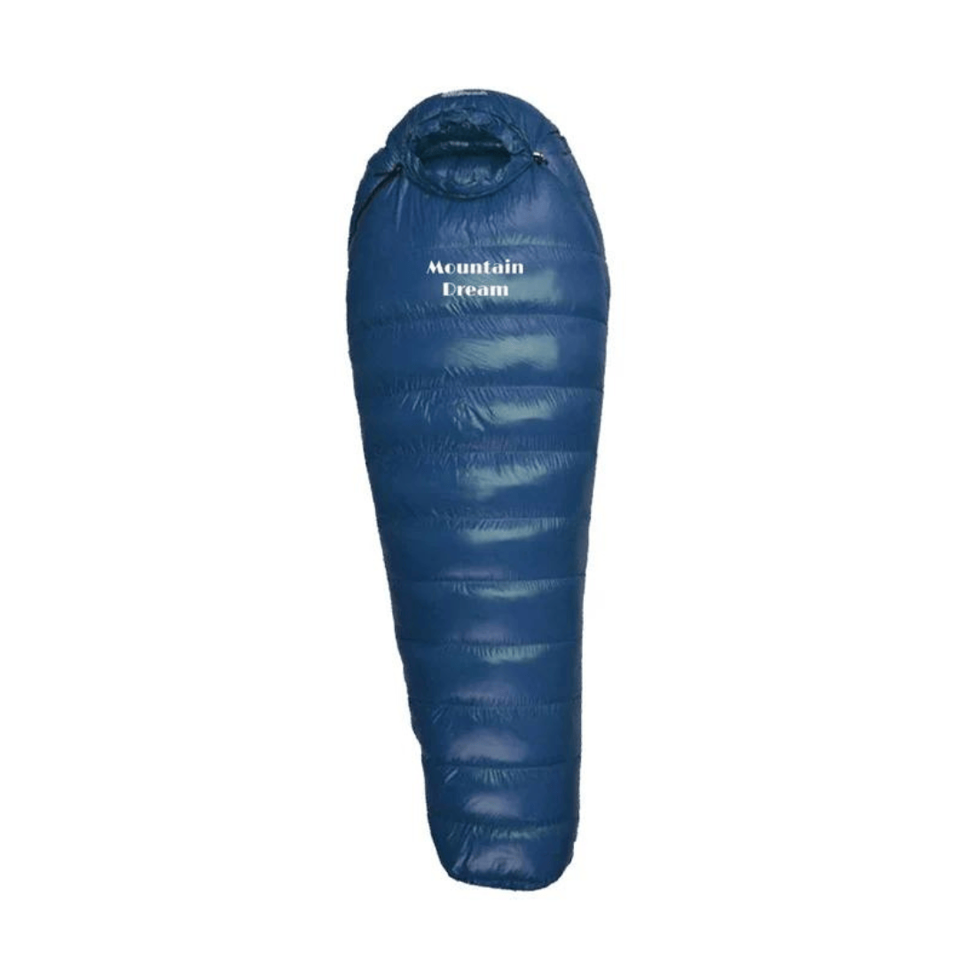 Luxeraum.de Sleeping Bags Marineblau / 400g Winterschlafsack – Daunenfüllung – Koppelbares Design – Unisex