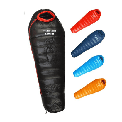 Luxeraum.de Sleeping Bags Winterschlafsack – Daunenfüllung – Koppelbares Design – Unisex